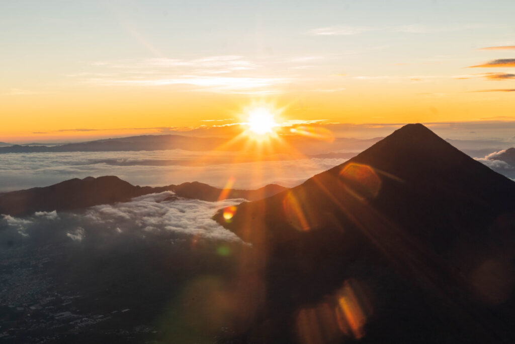 volcans du guatemala