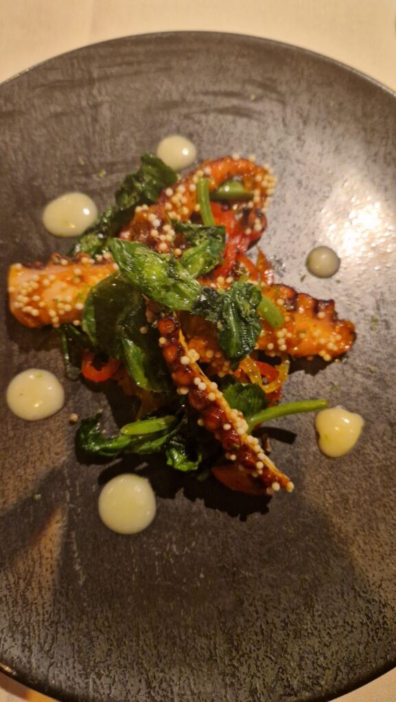 pieuvre grillée - le filet