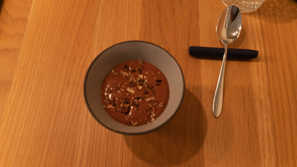mousse au chocolat-café - sabayon