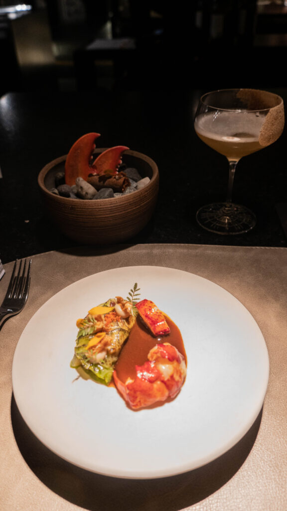 Homard - matsutake - taniere 3