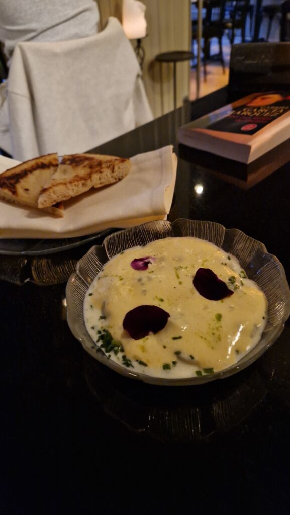 asperges - hollandaise - Ile flottante
