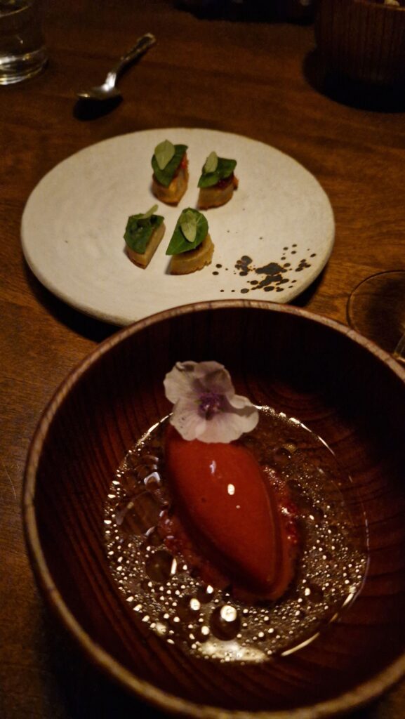 tomate - fraise - auberge saint mathieu