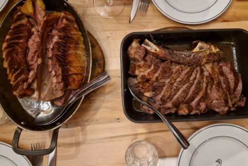 coffre de canard - cote de boeuf - gueuleton