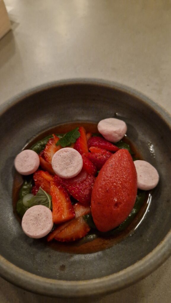 fraises - hélicoptère