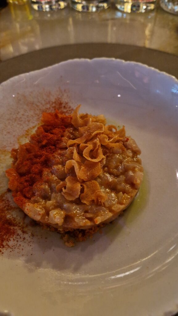 tartare branzino - celeste